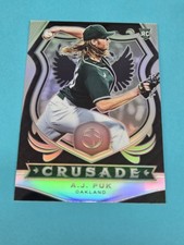 2020 Panini Chronicles Crusade Holo #20 A.J. Puk Athletics BASEBALL Card 5I