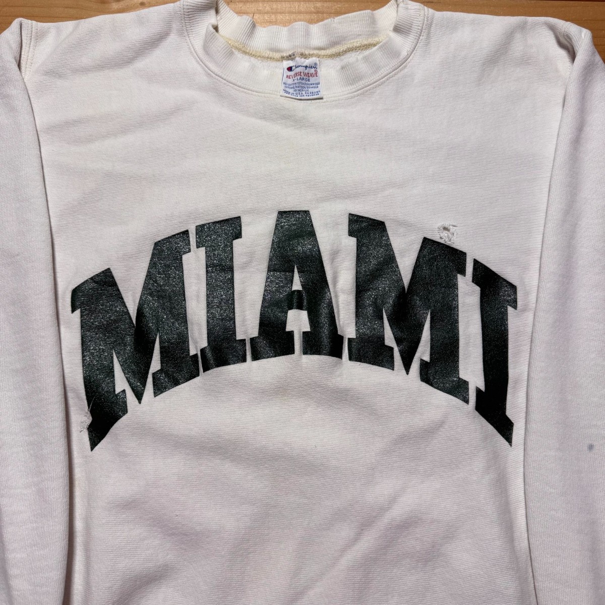 Champion★Reverse Weave Miami University Vintage 90s Champion Reverse Weave Miami University Pullover