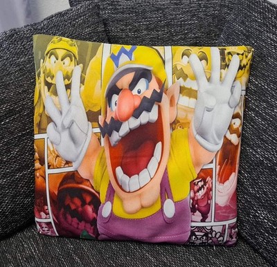 Super Mario Kissenbezug: Wario - 45cm x 45cm