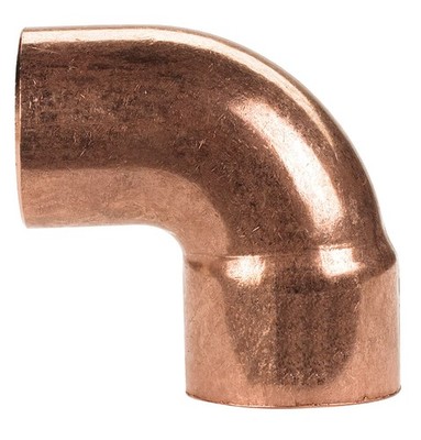 Mueller Streamline W 62386 Copper 90 Degree Street Elbow 2 x 2 Sweat Dia. in.