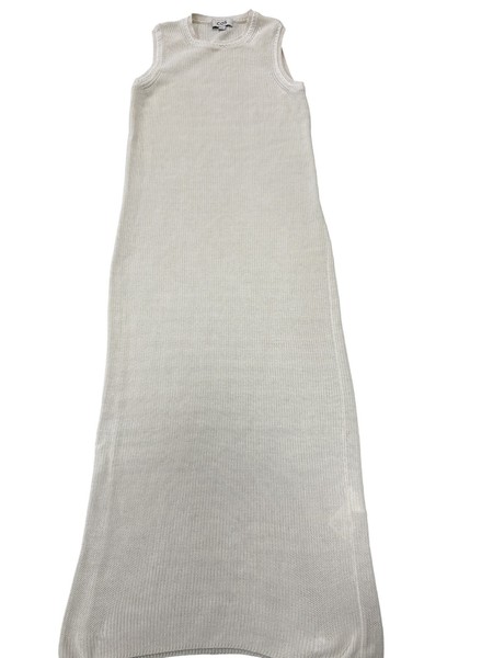 COS Sleeveless Knitted Midi Dress - Beige Size XS