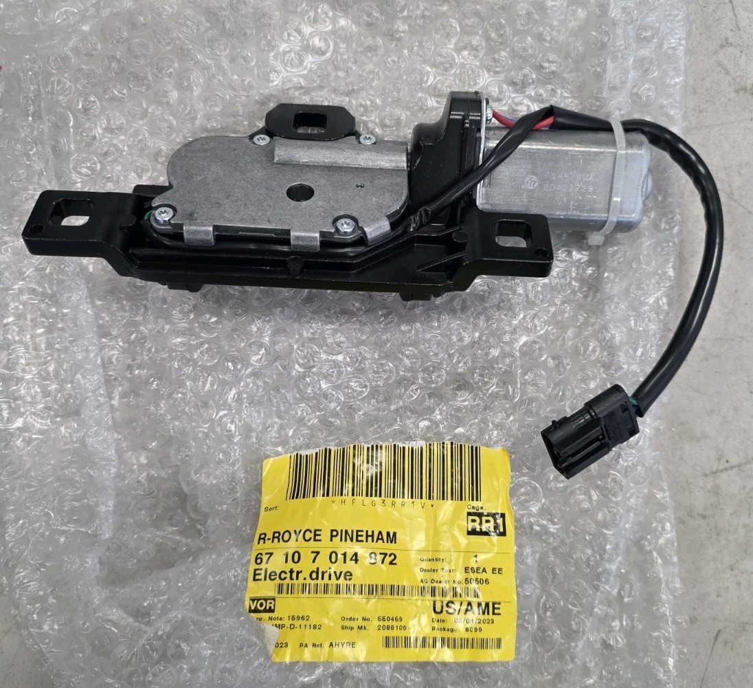 ROLLS ROYCE PHANTOM Rear Trunk Deck Lid Power Lock Actuator 67107014872 OEM 