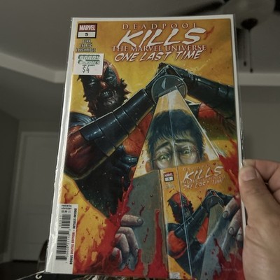 8/6/2025DEADPOOLKILLSTHEMARVELUNIVERSEONELASTTIME#5Bunn Talajic ParatoreNM/M+B&B