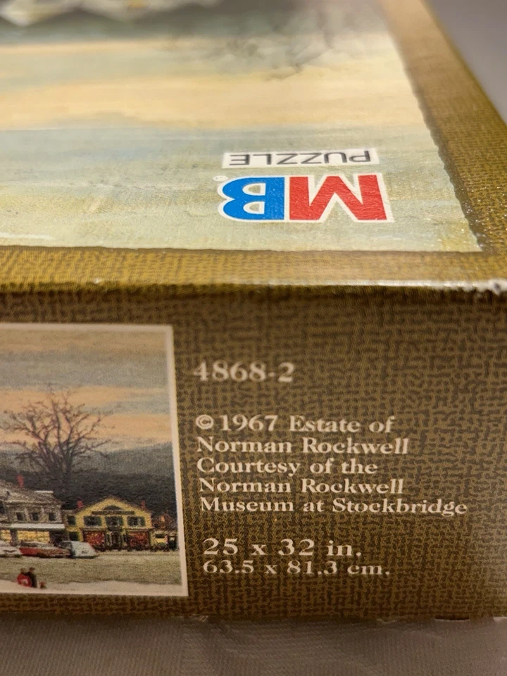 "Текстурированная головоломка серии Norman Rockwell 1000 шт. ""Main St., Stockbridge""" - Изображение 4 из 4
