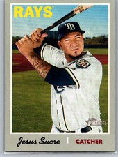 Jesus Sucre 2019 Topps Heritage Tampa Bay Rays 219