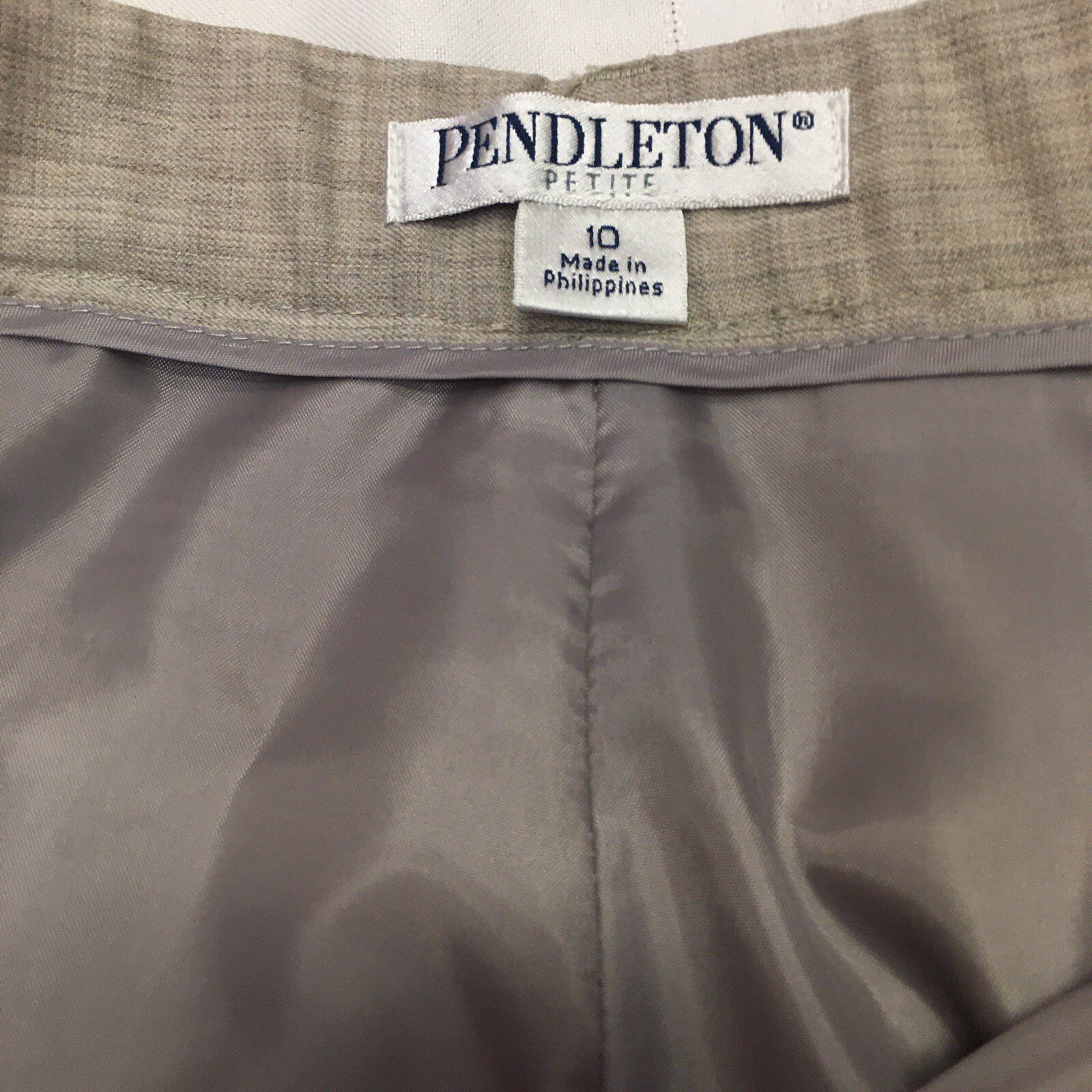 Pendleton Wool Blend Lined Stretch Slacks Pants T… - image 5