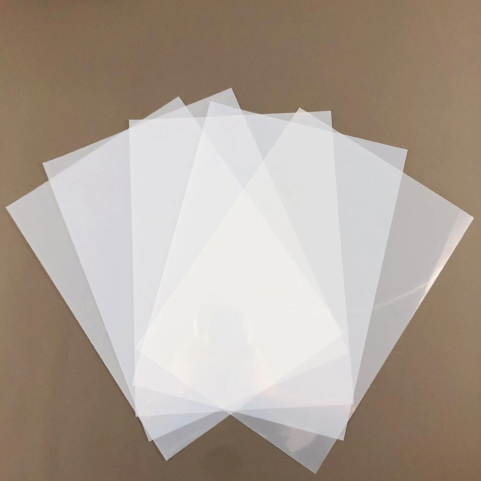 13"x19"，Waterproof Quick Dry Milky Inkjet Screen Printing Film,100 Sheets - Image 4 of 4