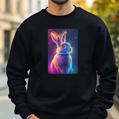 Neon Kaninchen Sweatshirt Kuschelig und Perfekt für jeden Anlass S bis 4XL