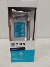 MOEN Banbury Pivoting Double Post Toilet Paper Holder Spot Resist Brushed Nickel