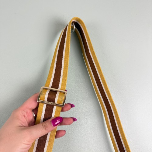 Michael Kors Beige Canvas Jacquard Bedford Hobo Crossbody Bag + Strap Monogram - Picture 6 of 17