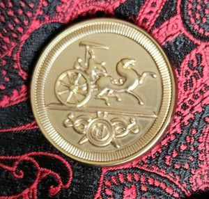 Ancienne Broche De Dressage – Équestre, Motif Stock, Vintage