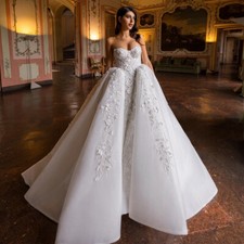 Sleeveless Sweetheart Bridal Gown Beauty Beading Appliques Lace Wedding Dresses