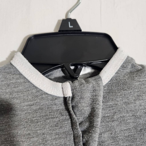 Sacco a pelo elasticizzato zip grigia coperta indossabile unisex bambino 6-12 mesi - Foto 5 di 8