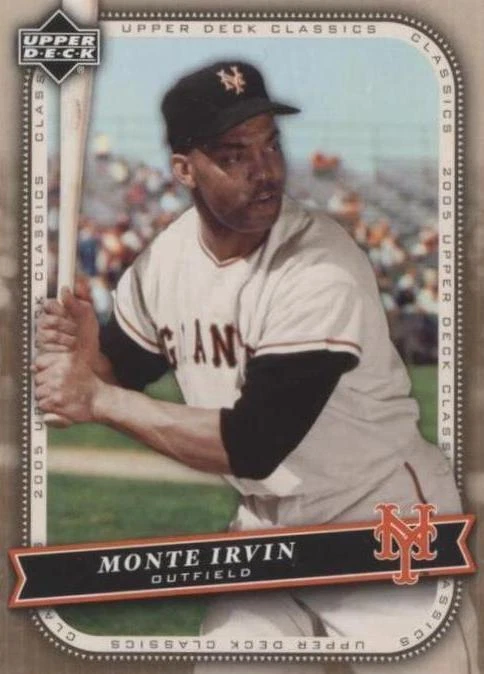 2005 Upper Deck Classics - Monte Irvin #70