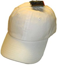 Gorra Dockers Para Hombres Blanca Algodón Ajustable Snapback Etiquetas Nuevas