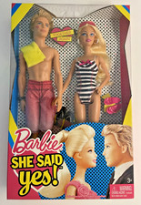Barbie - SHE SAID YES - Barbie Ken 2 doll set - T7431 - NRFB - 2010 NEW