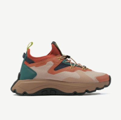 Palladium  Women's 7 M Thunder Lo Urban Sneaker in Ginger Spice