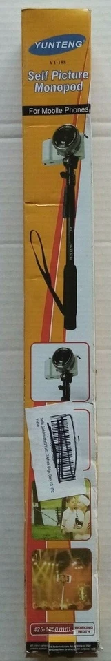 YUNTENG YT-188 Extendable Hand-held Monopod Holder for Cameras & Mobile Phones - Image 2 of 3