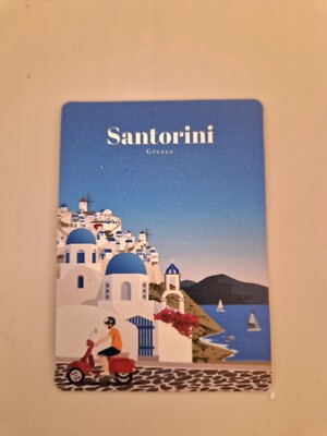 Souvenir Kühlschrank Magnet Santorini Griechenland Refrigerator Magnet Greece