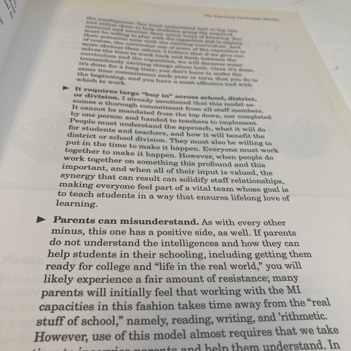 The Intelligent Curriculum : Using Multiple Intelligences to Develop Your... - Picture 6 of 13