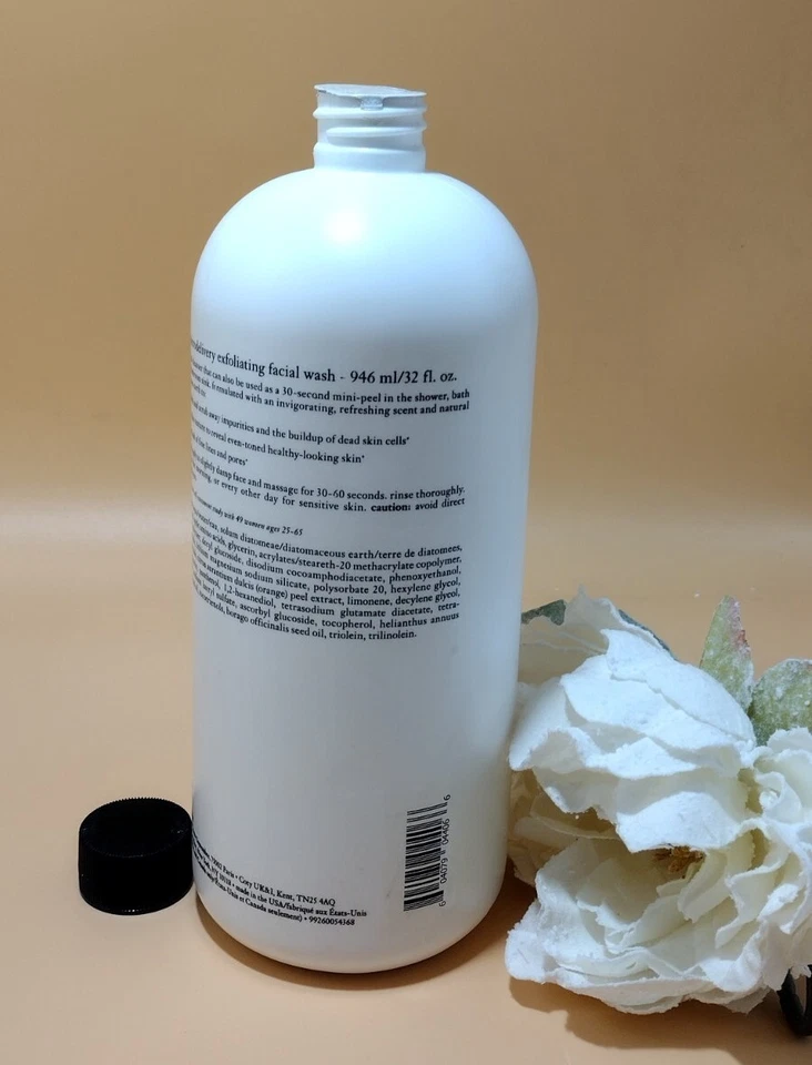 Philosophy The MicroDelivery Exfoliating Facial Wash 32 oz New &Seal  - Image 4 of 4