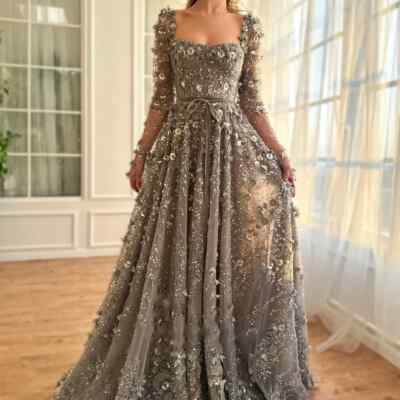 red evening dress accessories Off-shoulder Sleeve Red Dress – ALBINA DYLA