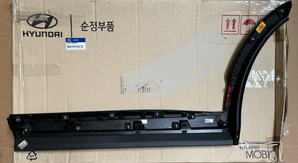 2020 Hyundai Palisade REAR Door Lower Molding RH Right PASSENGER