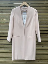 L.k. Bennett Rosie Coat Pale Pink Uk Size 6 Bnwt