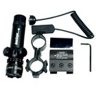 Hunting rifle Green Laser Sight Dot Scope Adjustable with 2 Switch Mounts