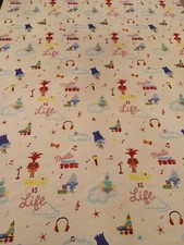 Trolls Twin Size Flat Sheet Dreamworks Children Bedding