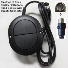 Okin limoss Lift chair Power Recliner Oval Recessed Hand Control With 2 Buttons