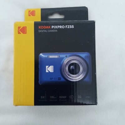Kodak PIXPRO FZ55 Digital Camera, Blue New | eBay