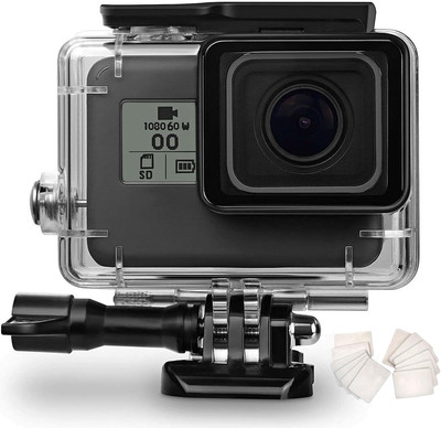 Single Lock Waterproof Housing for Go Pro Hero 2018/7/6/5 Black, Protecti