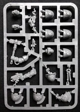 40K Salamanders Space Marine Primaris Upgrades Sprue Thunder Hammer Flamer