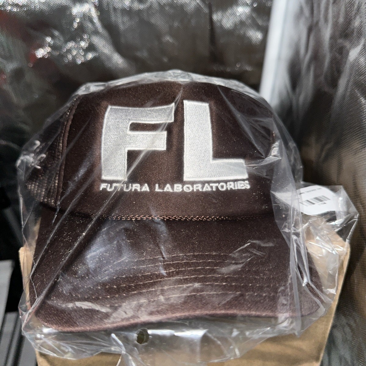 Cactus Jack Travis Scott Futura Labs Trucker Hat Brown