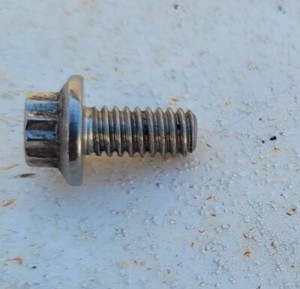 1 ARP 12-Point Head Chrome Plated Bolt  3/4" Long
