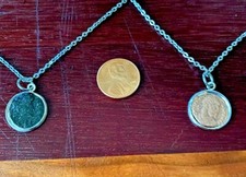 Ancient Roman Coin Necklace Pendant Jewelry  Cabachon Locket Base Roman Coin