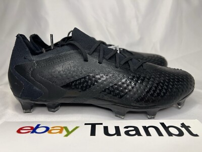 BRAND NEW Adidas Predator Accuracy.1 Low FG Men's Soccer Cleats All Black GW4575