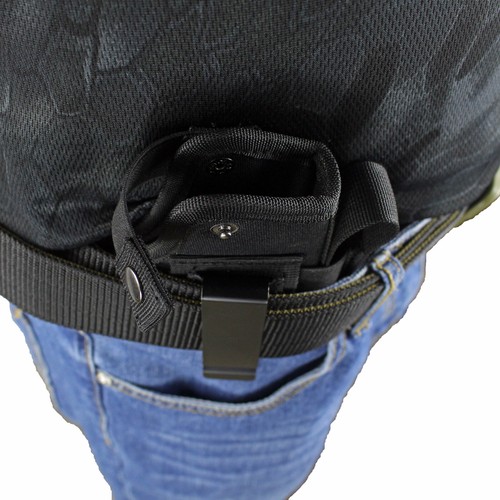 Tactical Concealed Right/Left Hand IWB OWB Gun Holster and Single Magazine Pouch - Picture 7 of 12