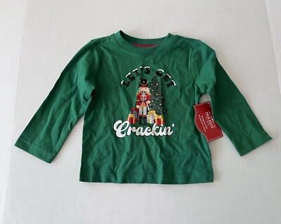 Christmas Nutcracker Long Sleeved Tee Size 18 Month Nwt 