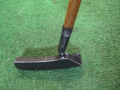 CALLAWAY MILLED FACE MF-1 HICKORY STICK PUTTER, 33 INS. LAMKIN