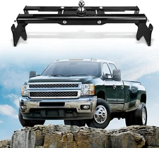 Complete Underbed Gooseneck Trailer Hitch Fits 01-10 Silverado Sierra GMC 2500HD