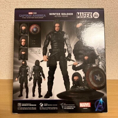 MAFEX WINTER SOLDIER No.203 Action Figure Medicom Toy New MAFEX WINTER SOLDIER No.203 Action Figure Medicom Toy New
