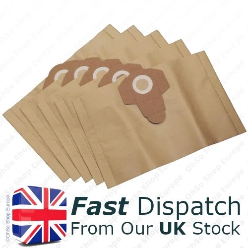 5 sacchetti per aspirapolvere PARKSIDE LIDL BAGNATO E ASCIUTTO 20 L sacchetto polvere Hoover - Immagine 4 di 4