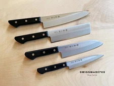 TOJIRO BASIC VG10 Japanese Knife Set (Gyuto/Santoku/Nakiri/Petty) MADE IN JAPAN