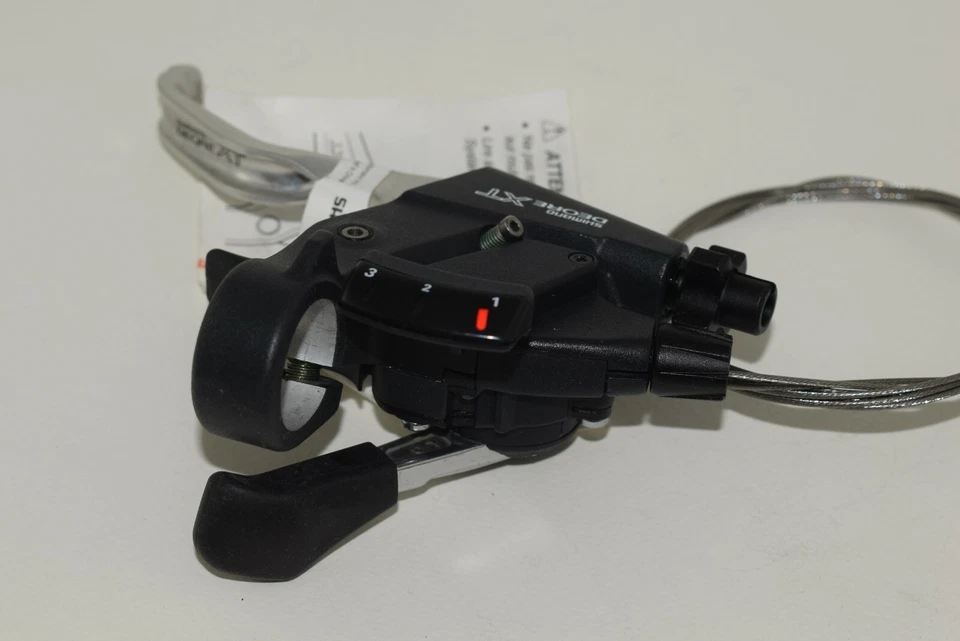 Shimano Deore XT st-m739 Left Front shifter brake lever 3 speed Vintage NOS - Image 3 of 4