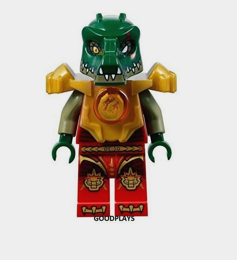 LEGO Legends of Chima Cragger Fire Chi Armor Minifigure from set 70144 new