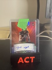 2023 Select Draft Youth Explosion JOSH WHYLE Red Prizm AUTO Green Bay Packers