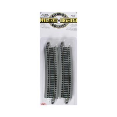 Bachmann E-Z Train Track 33-1/4'' Radius 12 Degree Nikel / Silver HO 44509