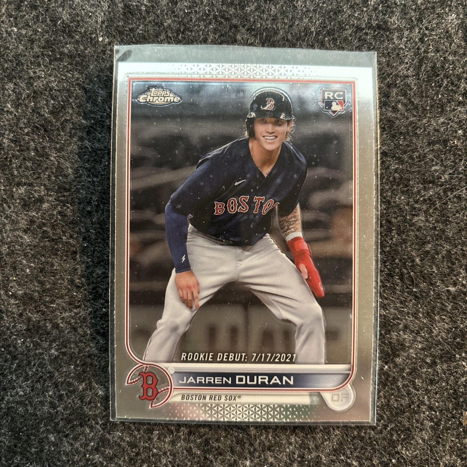 2022 Topps Chrome Update Series - Rookie Debut #USC70 Jarren Duran (RC)